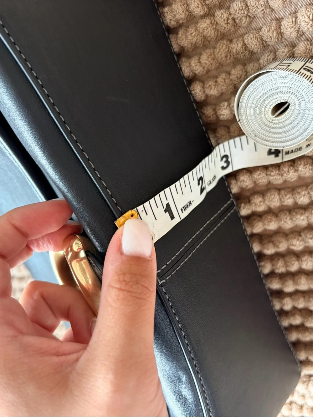 Coach Black/Brass Soft Tabby Shoulder Bag